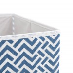 vidaXL Cutii depozit pliabile 10buc albastru 32x32x32cm textil nețesut vidaXL Cutii depozit pliabile 10buc albastru 32x32x32cm textil nețesut