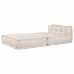 vidaXL Unitatea de sofa modulară crem 70x70x54 țesătură