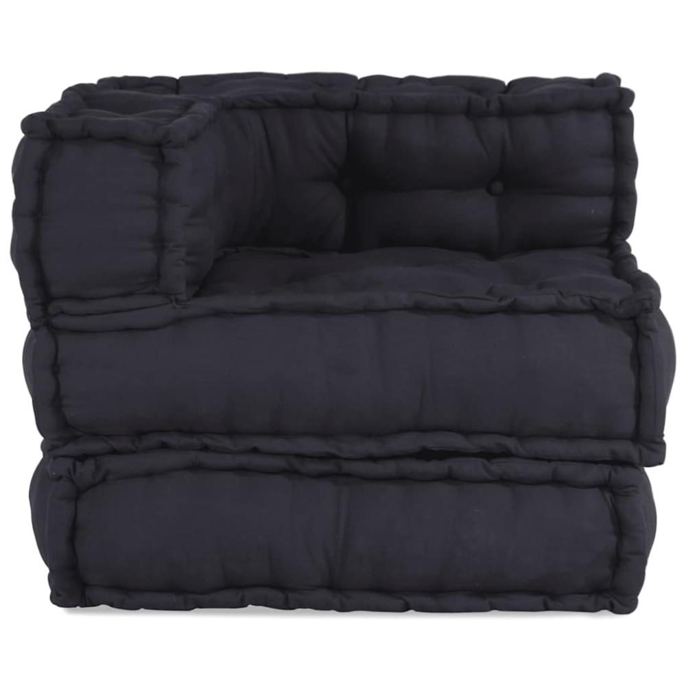 vidaXL Puf modular Antracit 70x70x54 Material