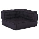 vidaXL Puf modular Antracit 70x70x54 Material
