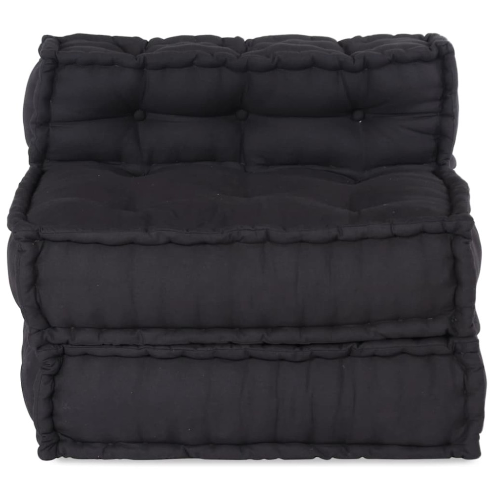 vidaXL Puf modular Antracit 70x70x54 Material