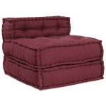 vidaXL Puf modular maro 70x70x54 material vidaXL Puf modular maro 70x70x54 material