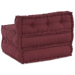 vidaXL Puf modular maro 70x70x54 material vidaXL Puf modular maro 70x70x54 material