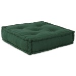 vidaXL Puf modular verde 70x70x36 țesătură
