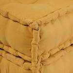 vidaXL Unitatea de sofa modulară galben 70x70x36 țesătură