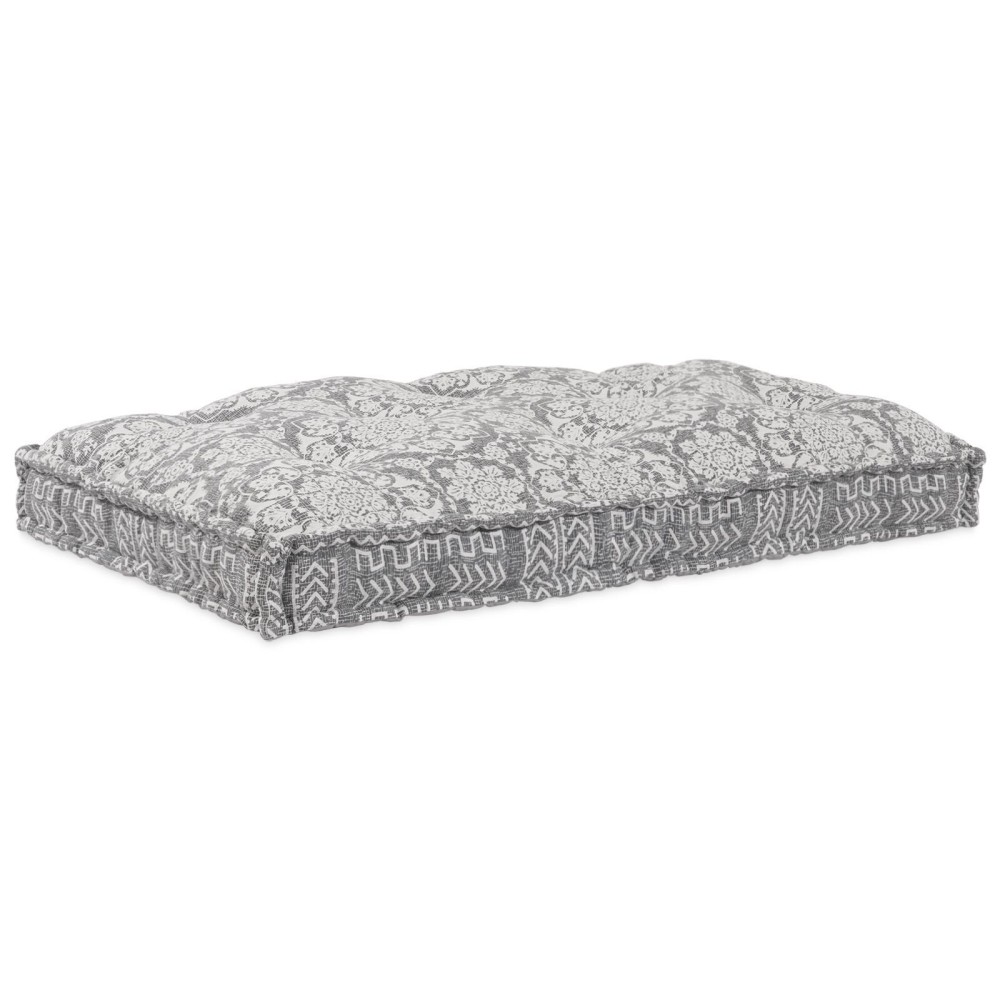 vidaXL Perna pentru canapea palet Gri deschis 120 x 80 x 12 cm