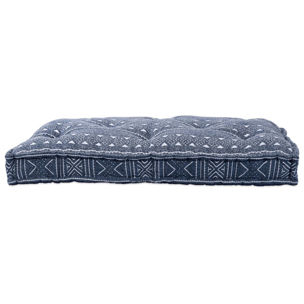 vidaXL Pernă pentru Canapea Pallet Imprimare Indigo 120 x 80 x 12 cm