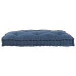 vidaXL Perna pentru Palet Indigo 60 x 40 cm Poliester vidaXL Perna pentru Palet Indigo 60 x 40 cm Poliester