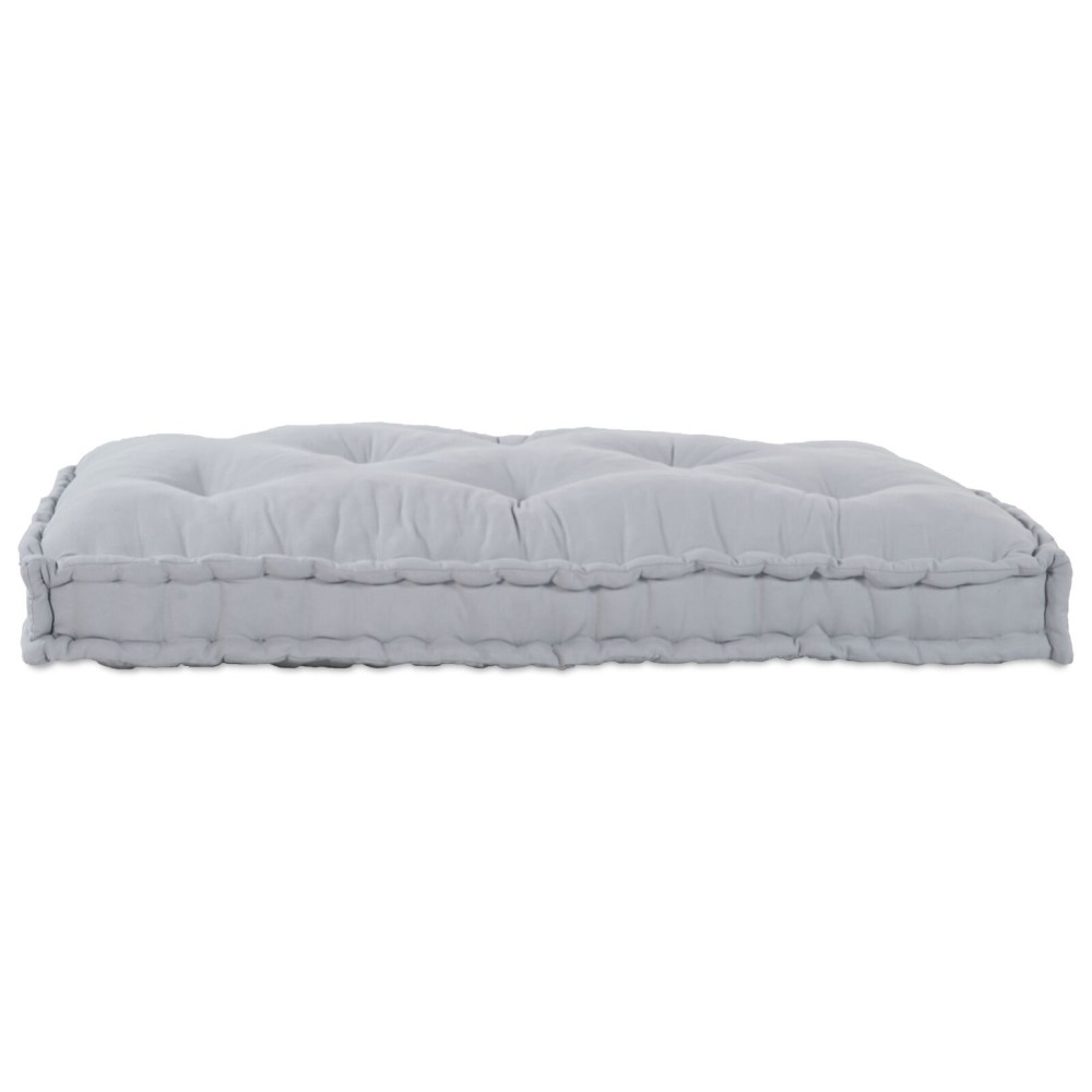 vidaXL Perna pentru canapea Pallet Gri Standard Bumbac