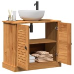 vidaXL Unități de vanitate pentru baie maro miere 67.5 x 34 x 59 cm vidaXL Unități de vanitate pentru baie maro miere 67.5 x 34 x 59 cm