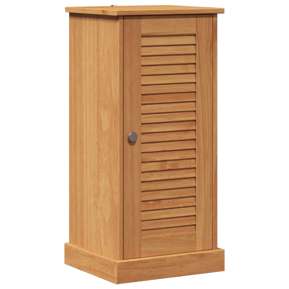 vidaXL Dulap de baie "VIGO" 37x34x80 cm din lemn masiv de pin