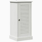 vidaXL Dulap pentru Baie cu raft VIGO alb antichizat 37 x 34 x 80 cm vidaXL Dulap pentru Baie cu raft VIGO alb antichizat 37 x 34 x 80 cm