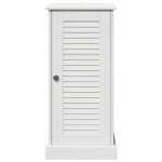 vidaXL Dulap pentru Baie cu raft VIGO alb antichizat 37 x 34 x 80 cm vidaXL Dulap pentru Baie cu raft VIGO alb antichizat 37 x 34 x 80 cm