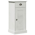 vidaXL Cabinet de baie "VIGO" cu Sertar 37x34x80 cm Lemn Masiv de Pin