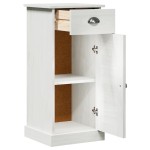 vidaXL Cabinet de baie "VIGO" cu Sertar 37x34x80 cm Lemn Masiv de Pin