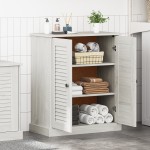 vidaXL Dulap de Baie Alb 68 x 34 x 80 cm Lemn masiv de pin vidaXL Dulap de Baie Alb 68 x 34 x 80 cm Lemn masiv de pin
