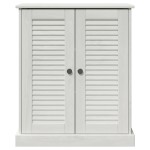 vidaXL Dulap de Baie Alb 68 x 34 x 80 cm Lemn masiv de pin vidaXL Dulap de Baie Alb 68 x 34 x 80 cm Lemn masiv de pin