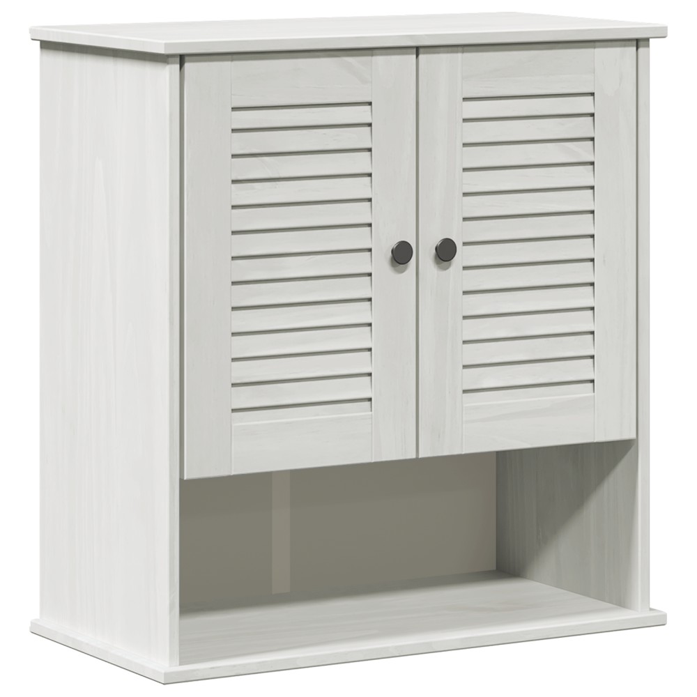 vidaXL Cabinet de baie montat pe perete Alb 67.5 x 34 x 71.5 cm