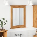 vidaXL Oglindă VIGO maro miere 55.5 x 5 x 70 cm Lemn masiv de pin vidaXL Oglindă VIGO maro miere 55.5 x 5 x 70 cm Lemn masiv de pin
