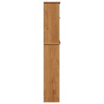 vidaXL Dulap pentru toaletă cu raft VIGO maro miere 60 x 27 x 161 cm vidaXL Dulap pentru toaletă cu raft VIGO maro miere 60 x 27 x 161 cm