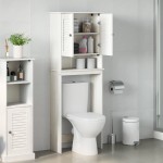 vidaXL Dulap pentru toaletă cu raft cu ușă VIGO Alb 60 x 27 x 161 cm vidaXL Dulap pentru toaletă cu raft cu ușă VIGO Alb 60 x 27 x 161 cm