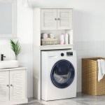vidaXL Dulap pentru mașina de spălat VIGO Alb 72.5 x 27 x 161 cm vidaXL Dulap pentru mașina de spălat VIGO Alb 72.5 x 27 x 161 cm