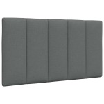 vidaXL Pernă pentru tăblie de pat, gri închis, 80 cm, material textil vidaXL Pernă pentru tăblie de pat, gri închis, 80 cm, material textil
