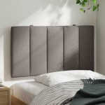 vidaXL Pernă pentru tăblie de pat, gri taupe, 80 cm, material textil vidaXL Pernă pentru tăblie de pat, gri taupe, 80 cm, material textil