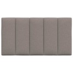 vidaXL Pernă pentru tăblie de pat, gri taupe, 80 cm, material textil vidaXL Pernă pentru tăblie de pat, gri taupe, 80 cm, material textil