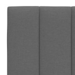 vidaXL Pernă pentru tăblie de pat, gri închis, 90 cm, material textil vidaXL Pernă pentru tăblie de pat, gri închis, 90 cm, material textil