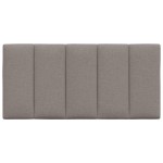 vidaXL Pernă pentru tăblie de pat, gri taupe, 100 cm, material textil vidaXL Pernă pentru tăblie de pat, gri taupe, 100 cm, material textil