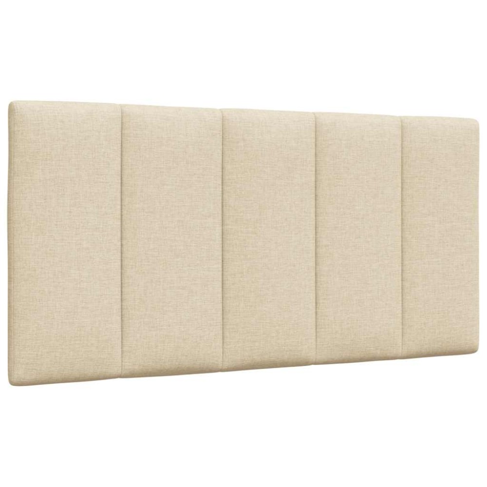 vidaXL Pernă pentru tăblie de pat, crem, 100 cm, material textil
