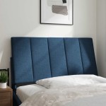 vidaXL Pernă pentru tăblie de pat, albastru, 100 cm, material textil vidaXL Pernă pentru tăblie de pat, albastru, 100 cm, material textil