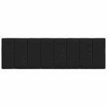vidaXL Pernă pentru tăblie de pat, negru, 160 cm, material textil vidaXL Pernă pentru tăblie de pat, negru, 160 cm, material textil
