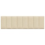 vidaXL Pernă pentru tăblie de pat, crem, 160 cm, material textil