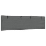 vidaXL Pernă pentru tăblie de pat, gri închis, 180 cm, material textil vidaXL Pernă pentru tăblie de pat, gri închis, 180 cm, material textil