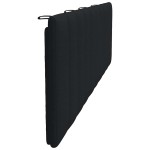 vidaXL Pernă pentru tăblie de pat, negru, 180 cm, material textil vidaXL Pernă pentru tăblie de pat, negru, 180 cm, material textil