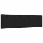 vidaXL Pernă pentru tăblie de pat, negru, 180 cm, material textil vidaXL Pernă pentru tăblie de pat, negru, 180 cm, material textil
