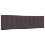 vidaXL Pernă pentru tăblie de pat maro închis, 180 cm, material textil vidaXL Pernă pentru tăblie de pat maro închis, 180 cm, material textil