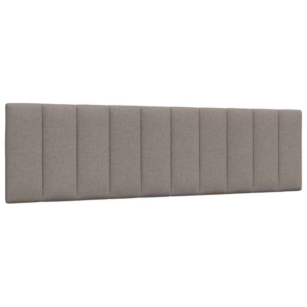 vidaXL Pernă pentru tăblie de pat, Hanko, gri taupe, 180 cm, material textil