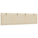 vidaXL Pernă pentru tăblie de pat, crem, 180 cm, material textil