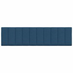 vidaXL Pernă pentru tăblie de pat, Hanko, albastru, 180 cm, material textil