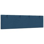 vidaXL Pernă pentru tăblie de pat, Hanko, albastru, 180 cm, material textil