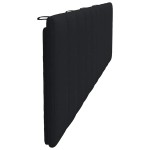 vidaXL Pernă pentru tăblie de pat, negru, 200 cm, material textil vidaXL Pernă pentru tăblie de pat, negru, 200 cm, material textil