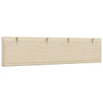 vidaXL Pernă pentru tăblie de pat, crem, 200 cm, material textil