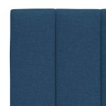 vidaXL Pernă pentru tăblie de pat, albastru, 200 cm, material textil vidaXL Pernă pentru tăblie de pat, albastru, 200 cm, material textil
