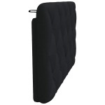 vidaXL Pernă pentru tăblie de pat, negru, 100 cm, material textil vidaXL Pernă pentru tăblie de pat, negru, 100 cm, material textil