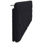 vidaXL Pernă pentru tăblie de pat, negru, 160 cm, material textil vidaXL Pernă pentru tăblie de pat, negru, 160 cm, material textil
