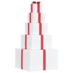 vidaXL Cutie cadou pentru decorațiuni de Crăciun 250 LED-uri alb cald vidaXL Cutie cadou pentru decorațiuni de Crăciun 250 LED-uri alb cald