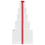 vidaXL Cutie cadou pentru decorațiuni de Crăciun 250 LED-uri alb cald vidaXL Cutie cadou pentru decorațiuni de Crăciun 250 LED-uri alb cald